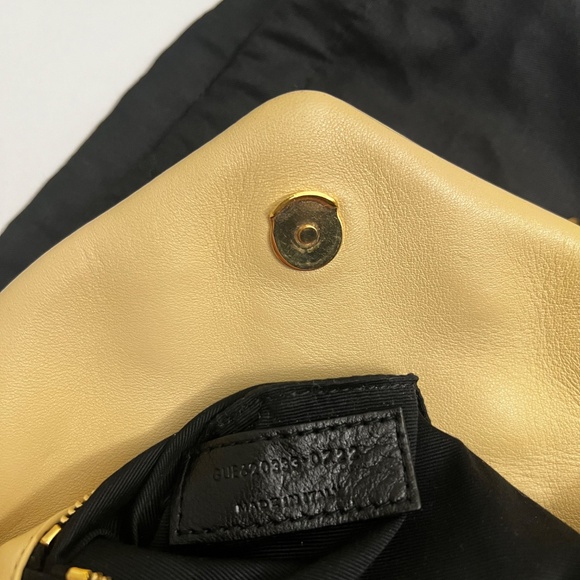 Saint Laurent Mini Puffer in Quilted Leather - Picture 6 of 17